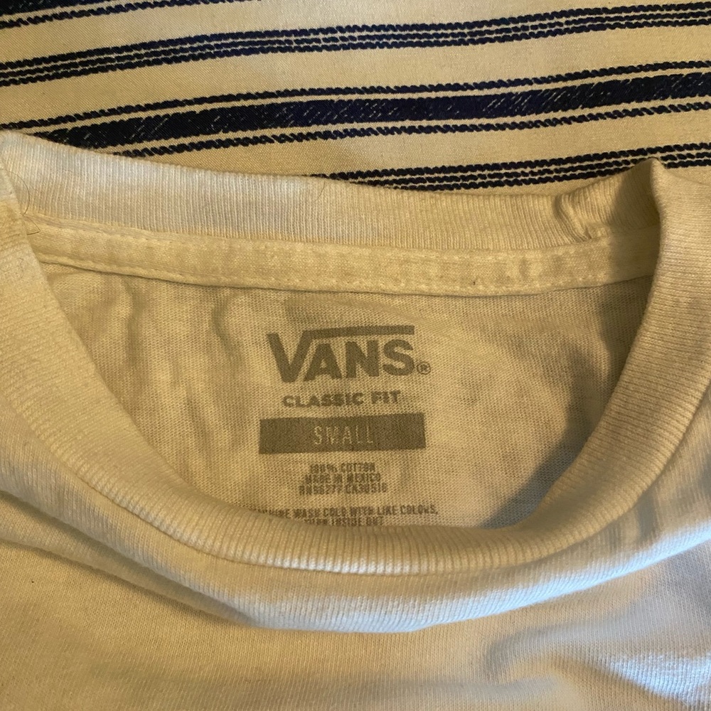 Vans Classic Fit Off-White Tee